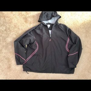 Lined Black Jogging Hoodie